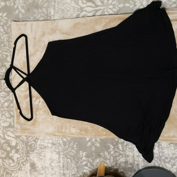 American Eagle Outfitters Dresses & Skirts - 💥Black halter flowy sheath dress